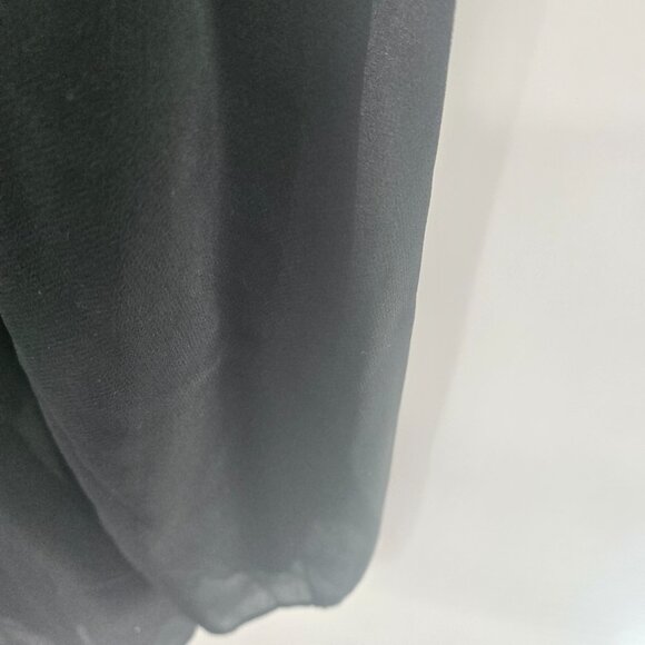 Cider Black Tapestry Lace Up Mini Lined Dress Size Small - Picture 8 of 13